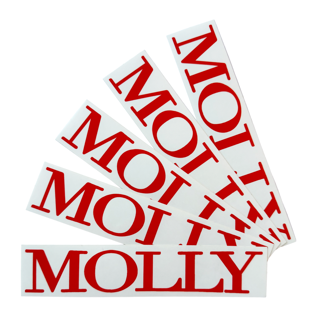 RED MOLLY STICKER PACK
