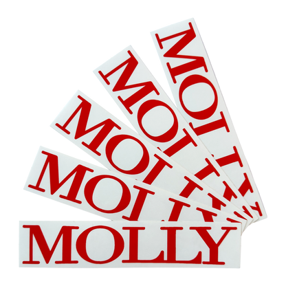RED MOLLY STICKER PACK